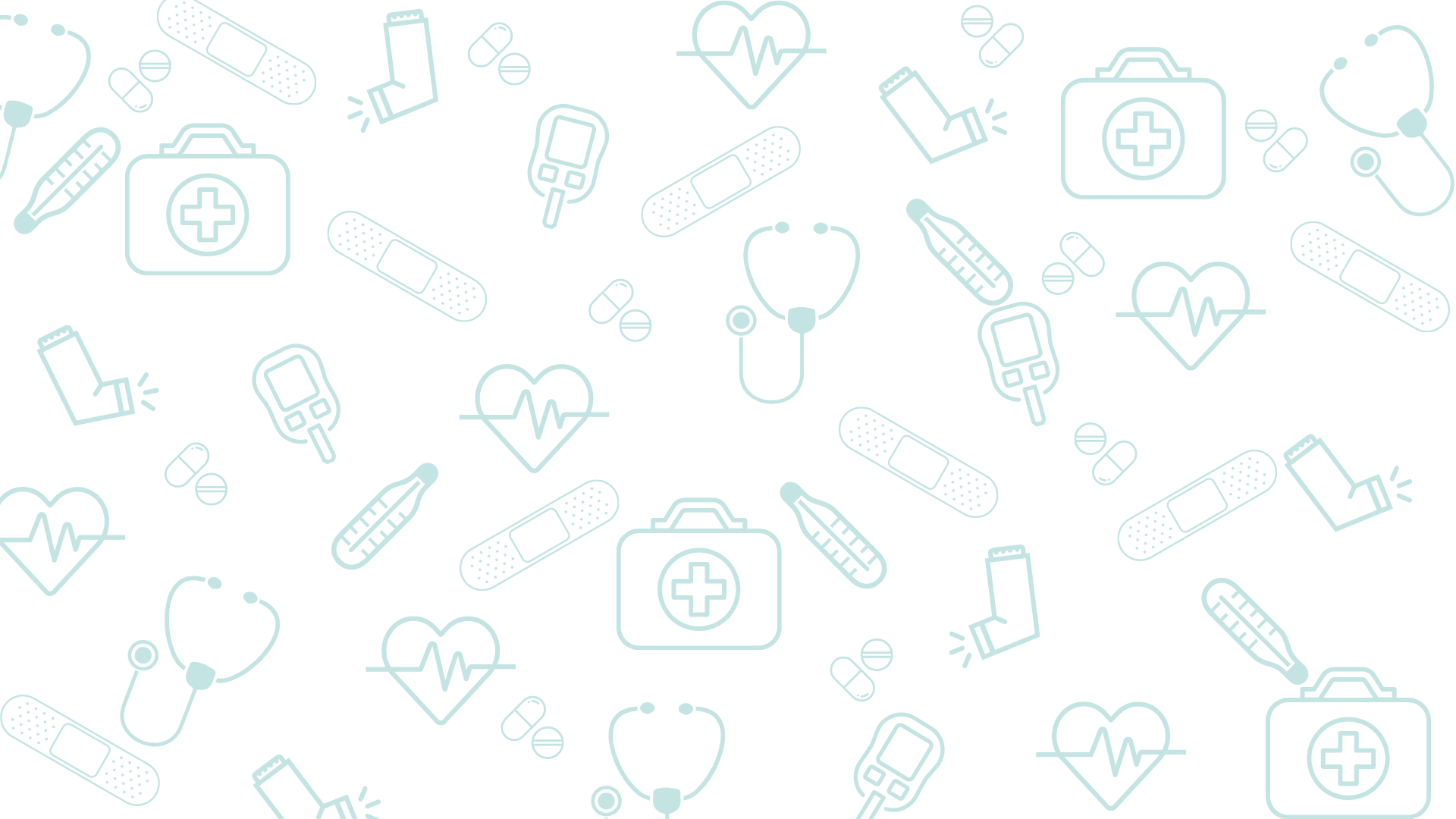 Code Ana background with medical emergency response supplies